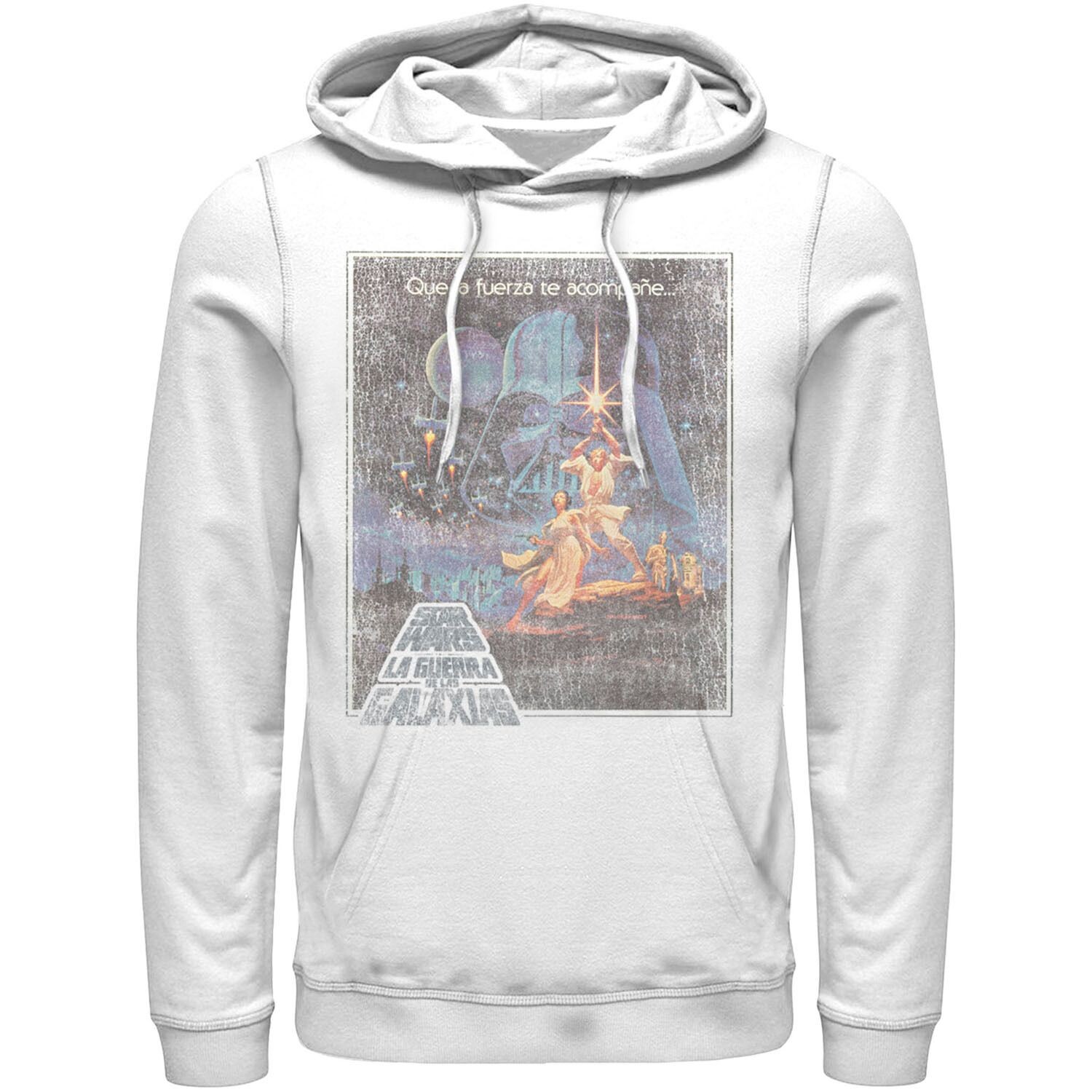 Мужская толстовка с обложкой VHS «Звездные войны» Star Wars, белый
Мужская толстовка с обложкой VHS «Звездные войны» Star Wars, белый