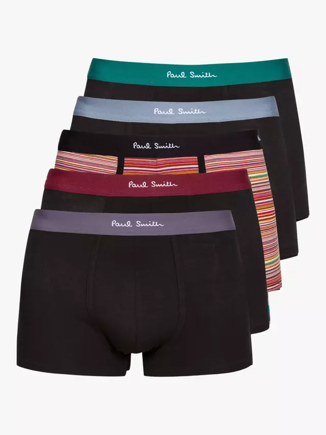 Трусы Paul Smith Plain & Stripe Contrast Waistband 5 шт, черный
Трусы Paul Smith Plain & Stripe Contrast Waistband 5 шт, черный