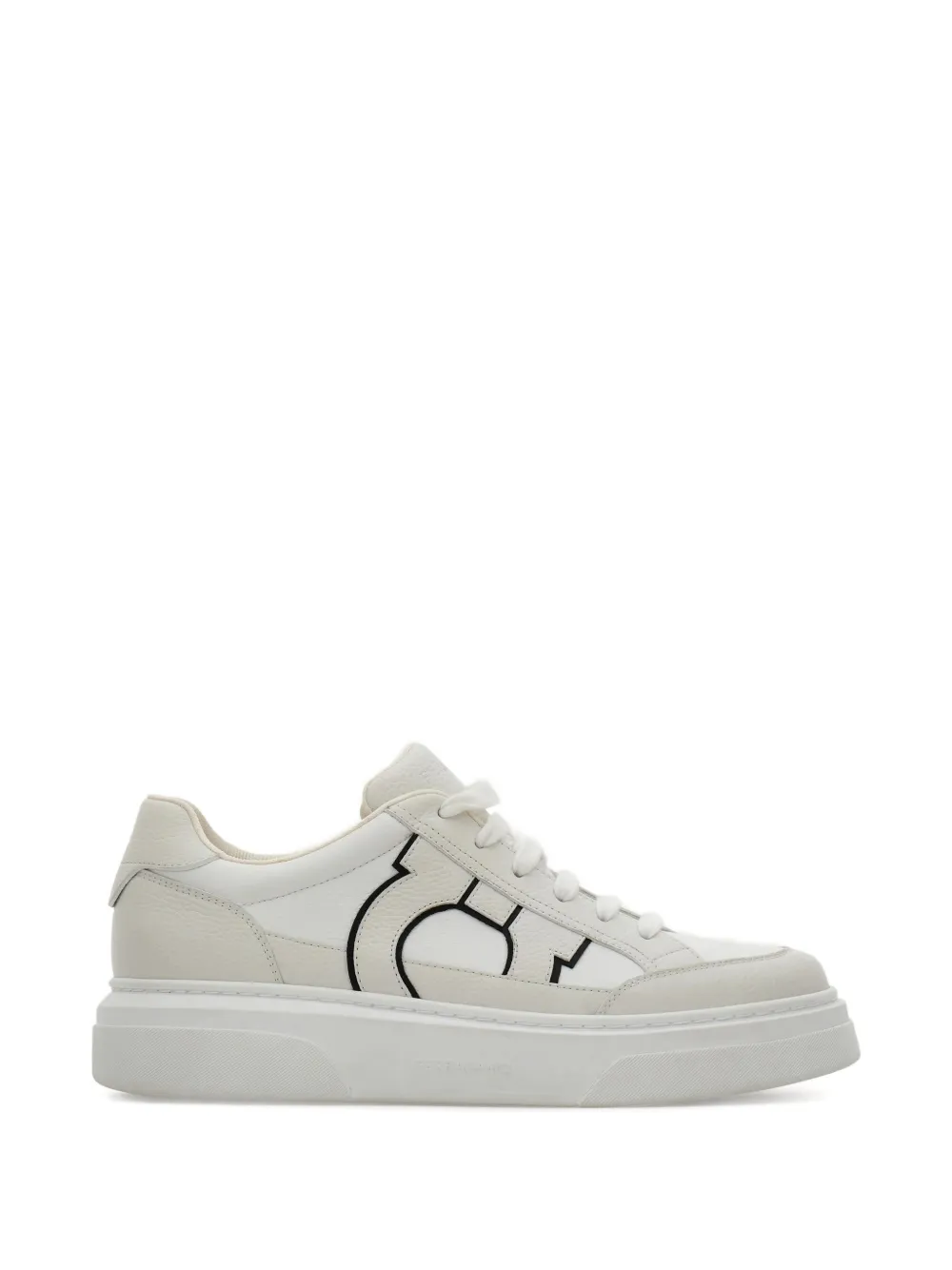 Кроссовки с нашивкой Gancini Ferragamo, белый
Кроссовки с нашивкой Gancini Ferragamo, белый