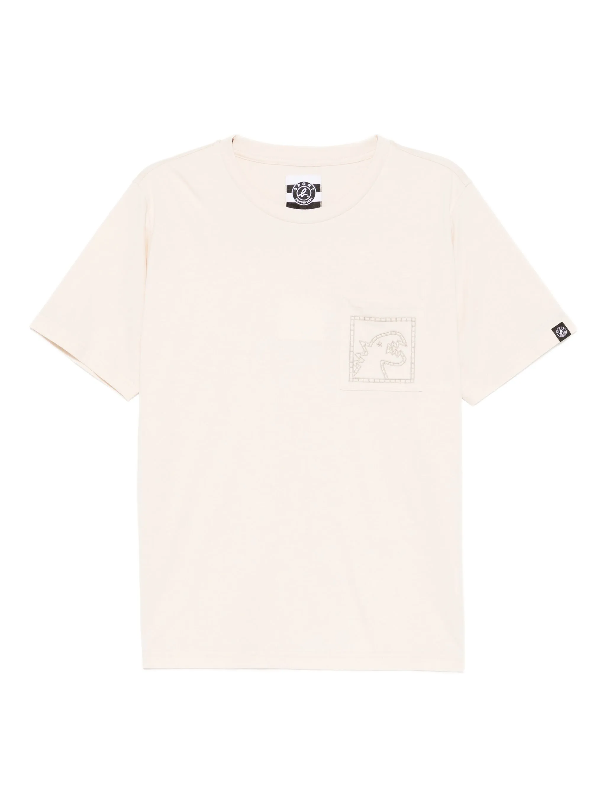 Футболка с вышитым логотипом Sport B. By Agnès B., бежевый
Футболка с вышитым логотипом Sport B. By Agnès B., бежевый