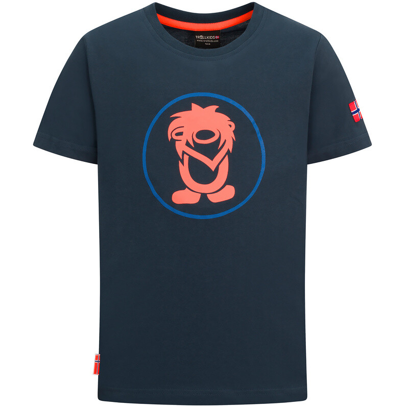 Детская футболка с изображением тролля Trollkids, синий
Детская футболка с изображением тролля Trollkids, синий