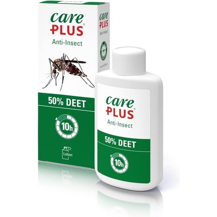 Лосьон Deet против насекомых 50% 50мл, Care Plus
Лосьон Deet против насекомых 50% 50мл, Care Plus