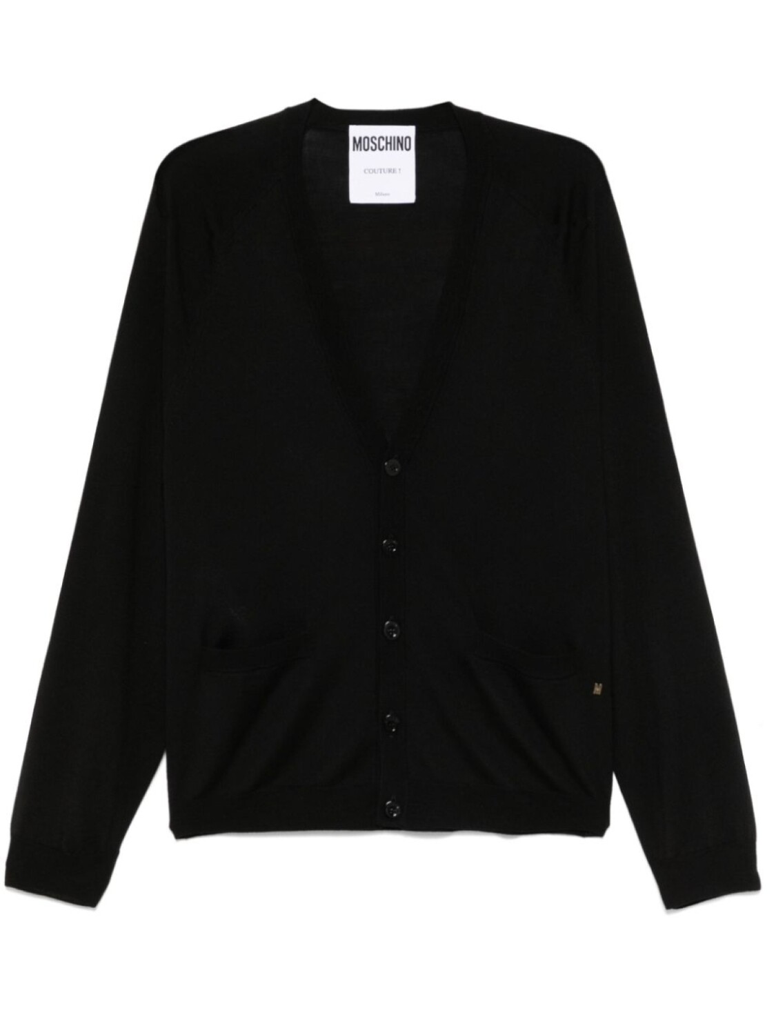 Кардиган тонкой вязки Moschino, черный
Кардиган тонкой вязки Moschino, черный