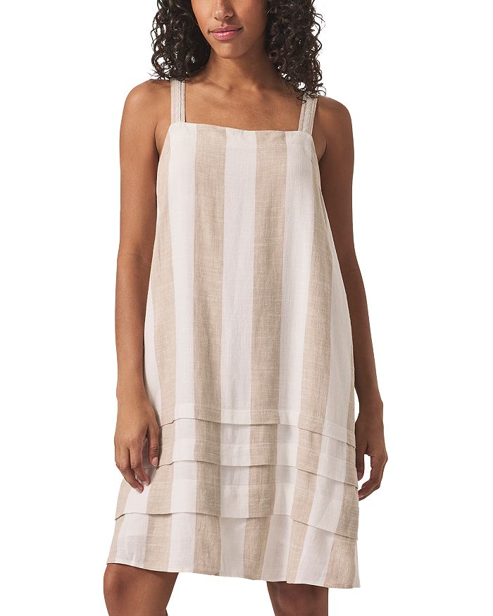 Celine Полосатое мини-платье Splendid, коричневый/бежевый
Celine Полосатое мини-платье Splendid, коричневый/бежевый