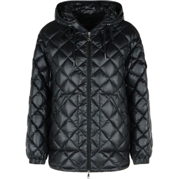 Пуховик с капюшоном Moncler, черный
Пуховик с капюшоном Moncler, черный