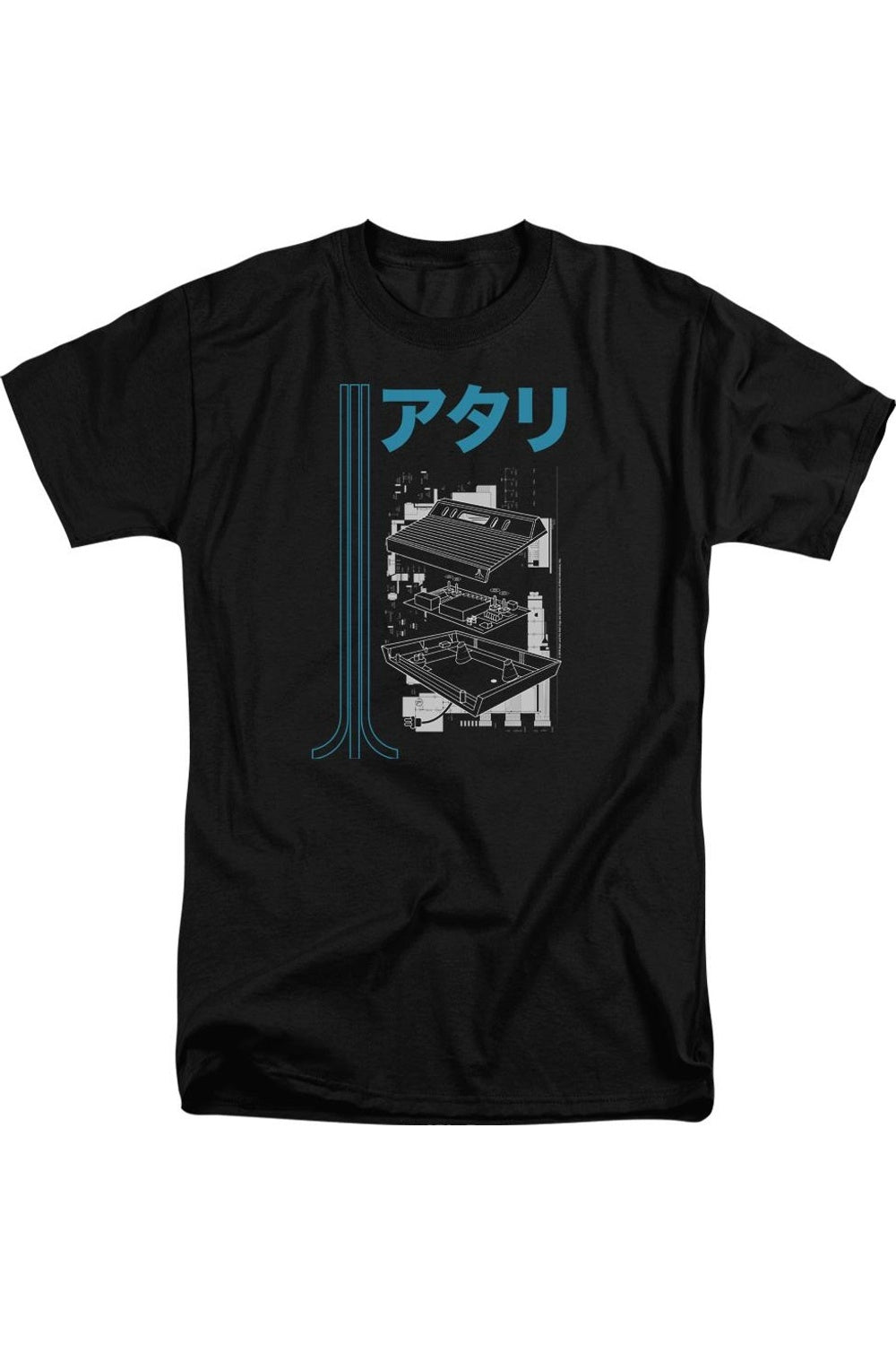Футболка Atari Schematic с коротким рукавом для взрослых Gildan, черный
Футболка Atari Schematic с коротким рукавом для взрослых Gildan, черный