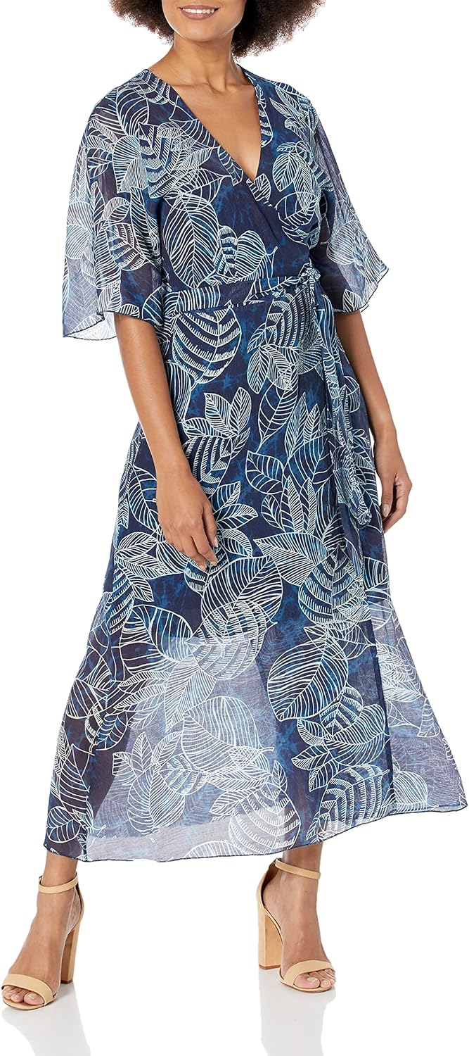 GUESS Женское платье Damienne, Naives Leaves Blue Combo
GUESS Женское платье Damienne, Naives Leaves Blue Combo