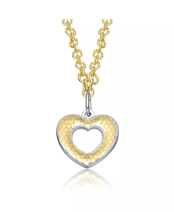 Двухцветное ожерелье с открытым кулоном Harmony Hearts Rachel Glauber, gold
Двухцветное ожерелье с открытым кулоном Harmony Hearts Rachel Glauber, gold