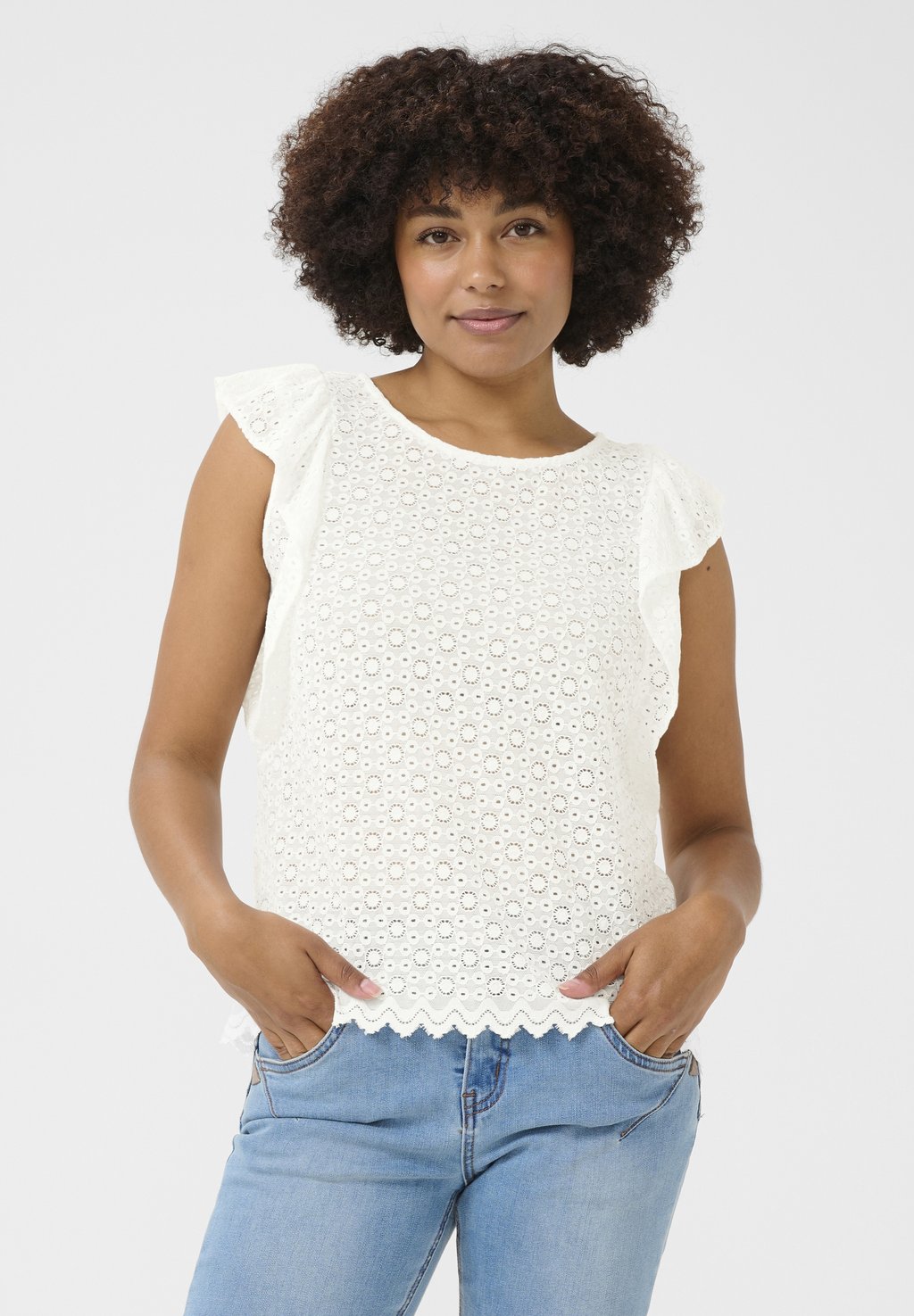 Блуза CRYSA BRODERI ANGLAIS SLEEVELESS Cream, белый
Блуза CRYSA BRODERI ANGLAIS SLEEVELESS Cream, белый