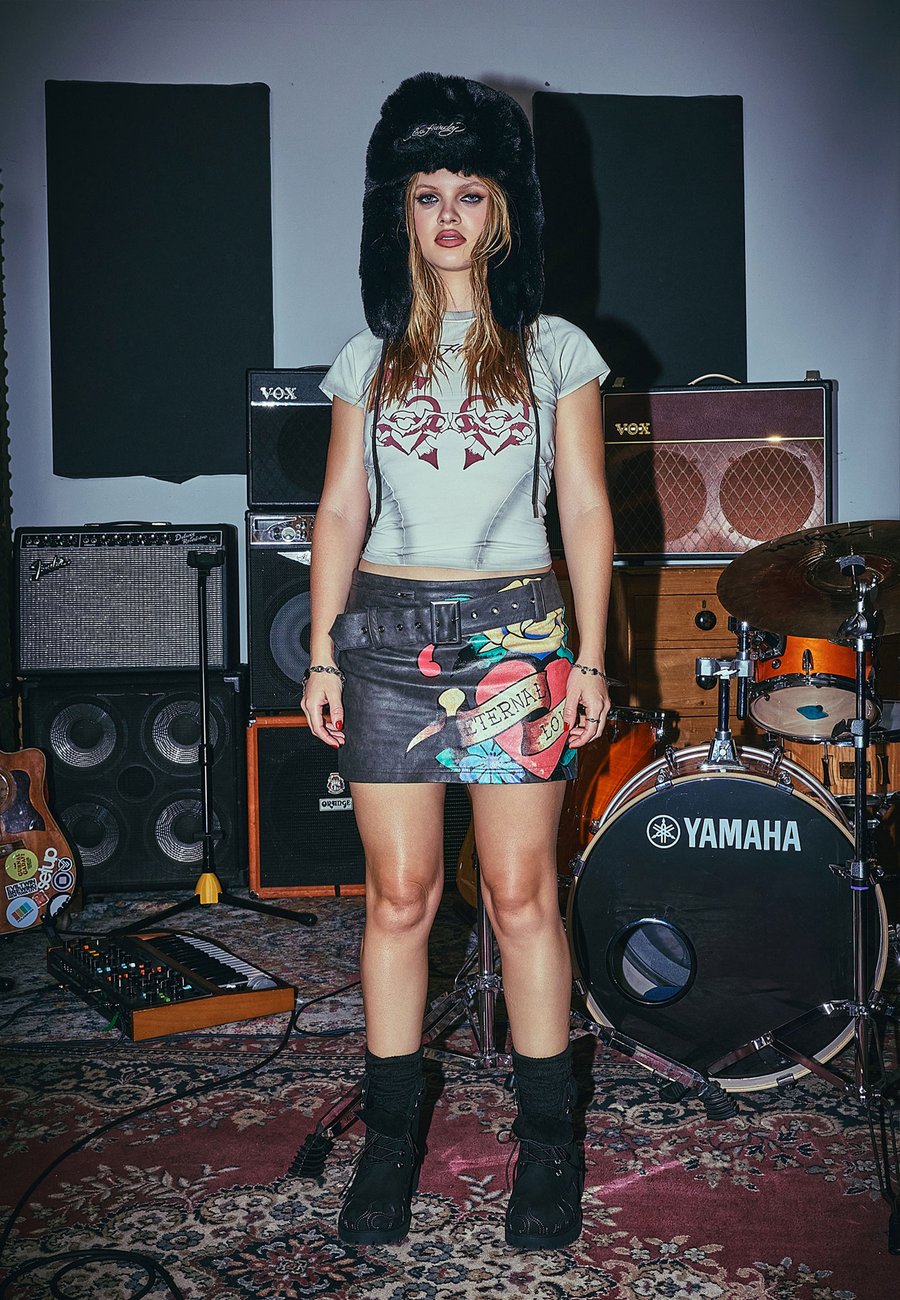 Юбка Ed Hardy Mini skirt, Black
Юбка Ed Hardy Mini skirt, Black