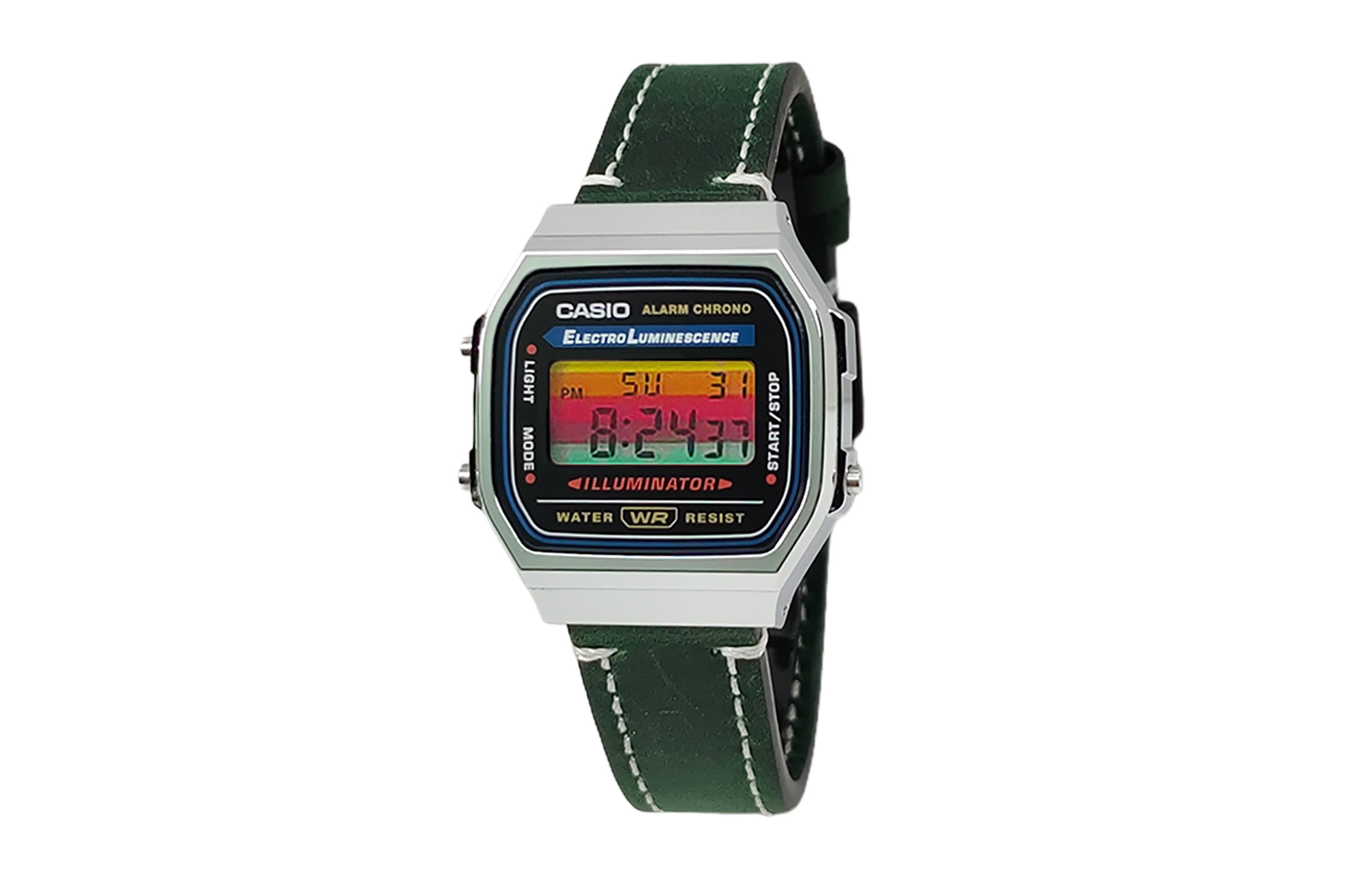 CASIO Мужские часы Retrofit Series с кварцевым механизмом и ремешком из натуральной кожи, черный циферблат
CASIO Мужские часы Retrofit Series с кварцевым механизмом и ремешком из натуральной кожи, черный циферблат