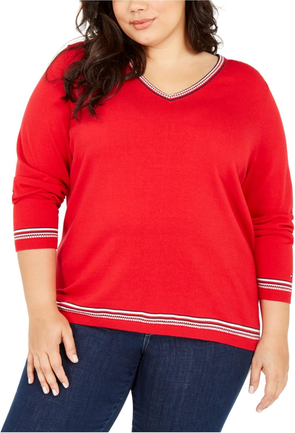 Женский свитер Tommy Hilfiger Global Trim Ivy, Red
Женский свитер Tommy Hilfiger Global Trim Ivy, Red