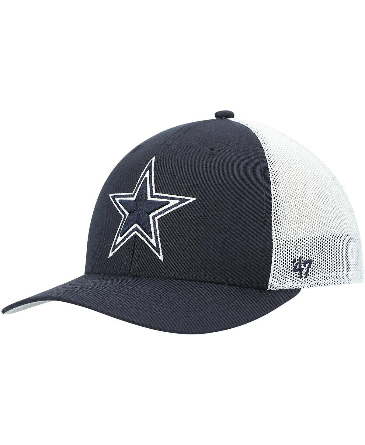 Мужская темно-синяя, белая мужская шляпа '47 Dallas Cowboys Trophy Flex '47 Brand
Мужская темно-синяя, белая мужская шляпа '47 Dallas Cowboys Trophy Flex '47 Brand