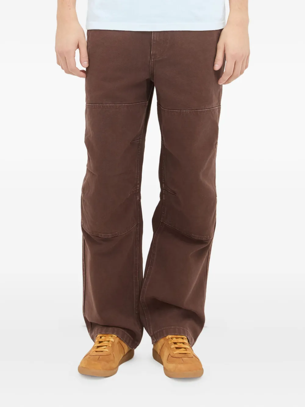 Хлопковые брюки с панелями на коленях Jason Markk, коричневый
Хлопковые брюки с панелями на коленях Jason Markk, коричневый