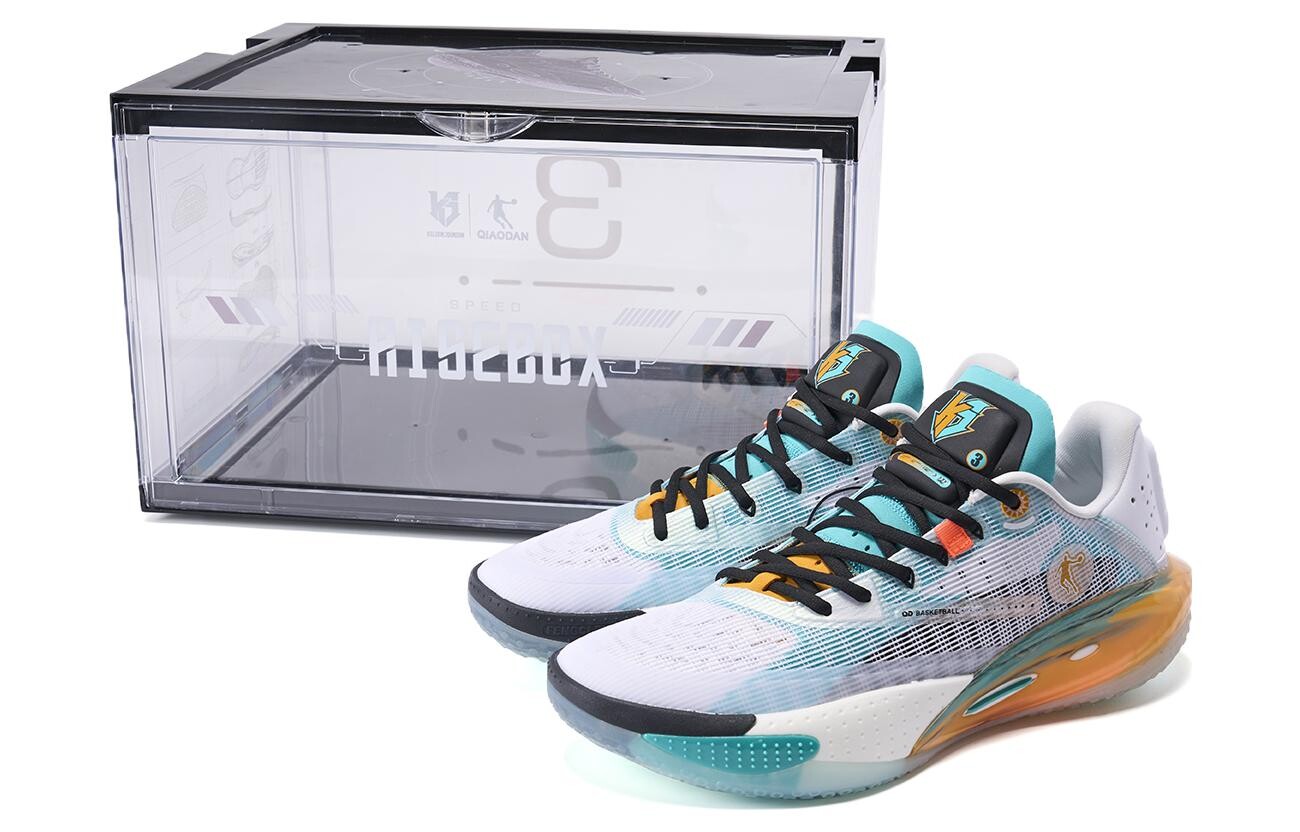 Баскетбольные кроссовки Sharp RISE Basketball Shoes Men Low-Top White/Blue/Green Qiaodan
Баскетбольные кроссовки Sharp RISE Basketball Shoes Men Low-Top White/Blue/Green Qiaodan