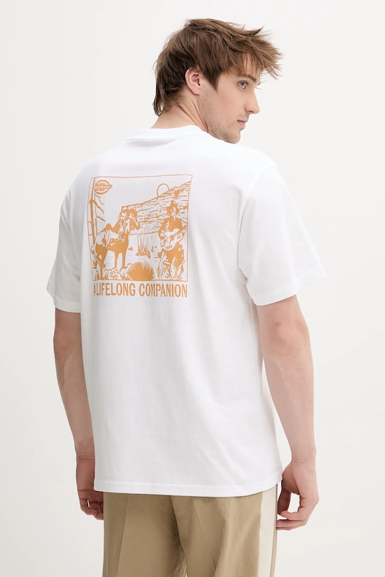 Хлопковая футболка Dickies, белый
Хлопковая футболка Dickies, белый