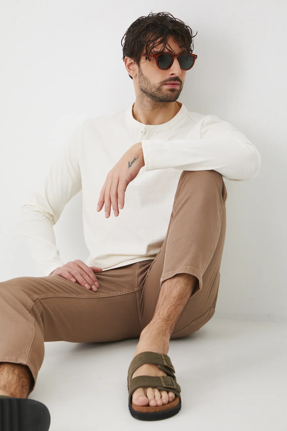 Лонгслив, хлопок Medicine, бежевый
Лонгслив, хлопок Medicine, бежевый