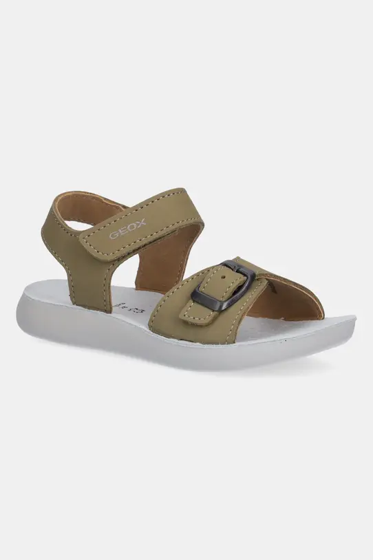 Детские сандалии из нубука LIGHTFLOPPY Geox, зеленый
Детские сандалии из нубука LIGHTFLOPPY Geox, зеленый