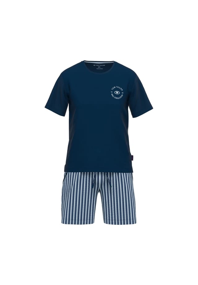 Пижама - короткая полосатая пижама с круглым вырезом хлопок Tom Tailor, синий
Пижама - короткая полосатая пижама с круглым вырезом хлопок Tom Tailor, синий