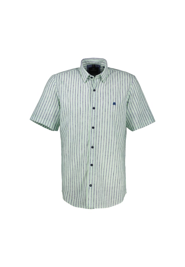 Полосатая летняя рубашка Lerros, зеленый
Полосатая летняя рубашка Lerros, зеленый