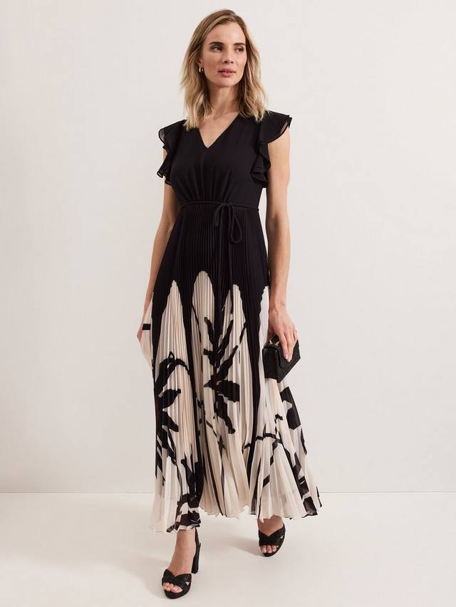 Макси-платье uma в цветочную складку Phase Eight, черный/разноцветный
Макси-платье uma в цветочную складку Phase Eight, черный/разноцветный