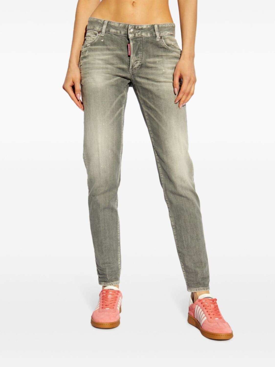 Dsquared2 джинсы с нашивкой-логотипом, серый
Dsquared2 джинсы с нашивкой-логотипом, серый