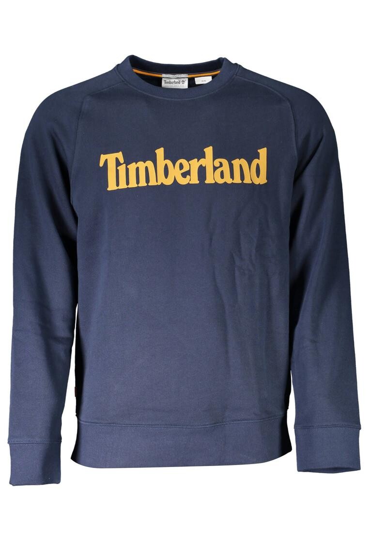 Хлопковый свитер с логотипом Timberland, синий
Хлопковый свитер с логотипом Timberland, синий