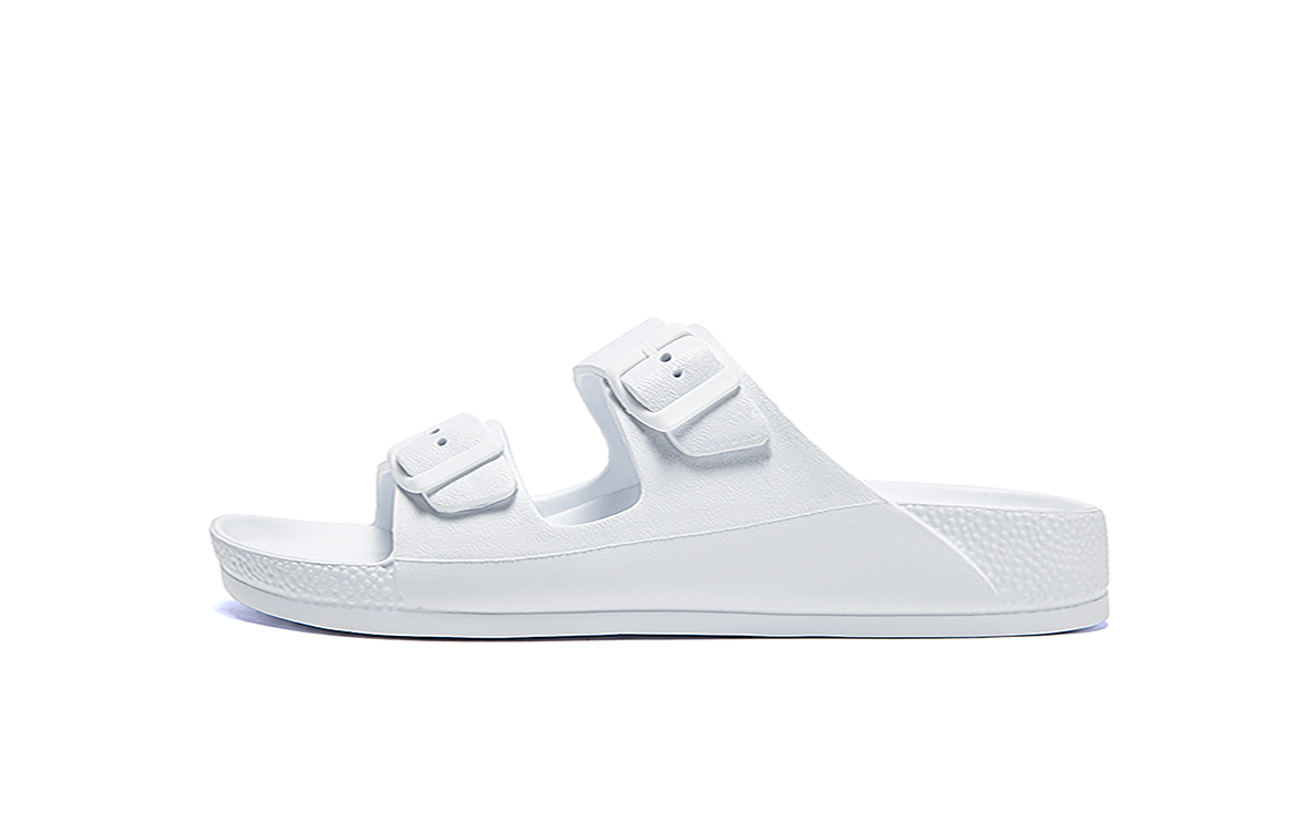 HOBIBEAR Сандалии-слайдеры мужские белые, нескользящие, устойчивые к запахам и истиранию 
HOBIBEAR Сандалии-слайдеры мужские белые, нескользящие, устойчивые к запахам и истиранию