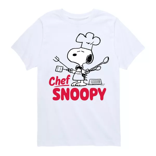 Футболка с рисунком шеф-повара Снупи для мальчиков 8-20 лет Licensed Character, белый
Футболка с рисунком шеф-повара Снупи для мальчиков 8-20 лет Licensed Character, белый