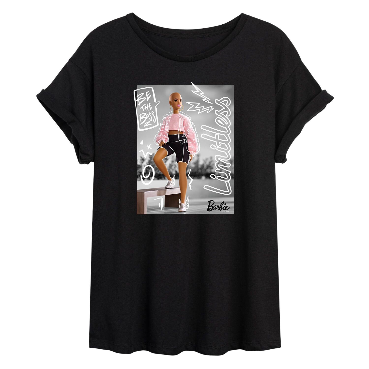 Футболка большого размера Junior's Barbie Limitless Licensed Character
Футболка большого размера Junior's Barbie Limitless Licensed Character