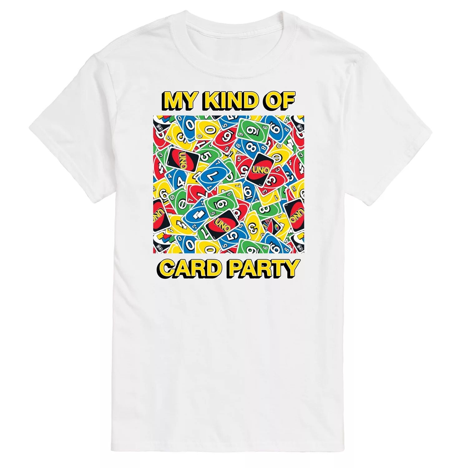 Вечеринка Big & Tall UNO My Kinda Card Licensed Character, белый
Вечеринка Big & Tall UNO My Kinda Card Licensed Character, белый