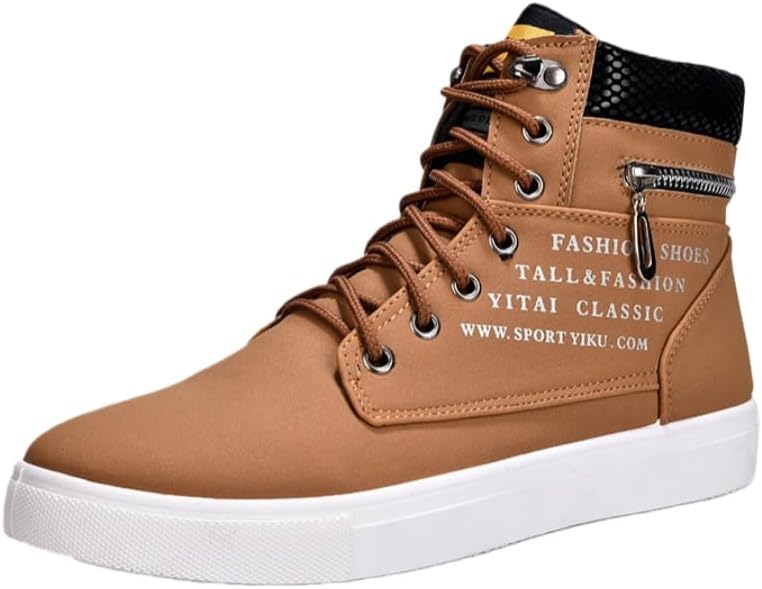 Мужские модные повседневные туфли - высокие кеды на шнурках из ткани - резиновая подошва - удобные и легкие - подходят для всех сезонов Spkfhd, хаки
Мужские модные повседневные туфли - высокие кеды на шнурках из ткани - резиновая подошва - удобные и легкие - подходят для всех сезонов Spkfhd, хаки