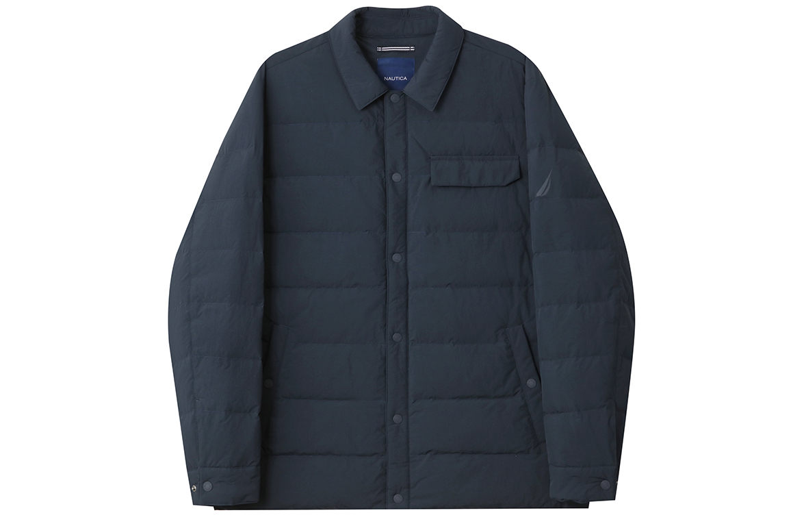 NAUTICA Мужская пуховая куртка темно-синяя, Navy Blue 4NV 
NAUTICA Мужская пуховая куртка темно-синяя, Navy Blue 4NV