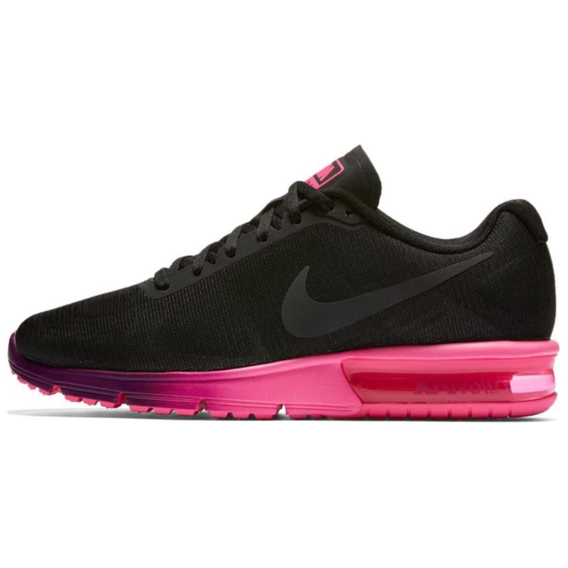 Кроссовки Nike Air Max Sequent Black Pink Blast Women's, черный/красный
Кроссовки Nike Air Max Sequent Black Pink Blast Women's, черный/красный