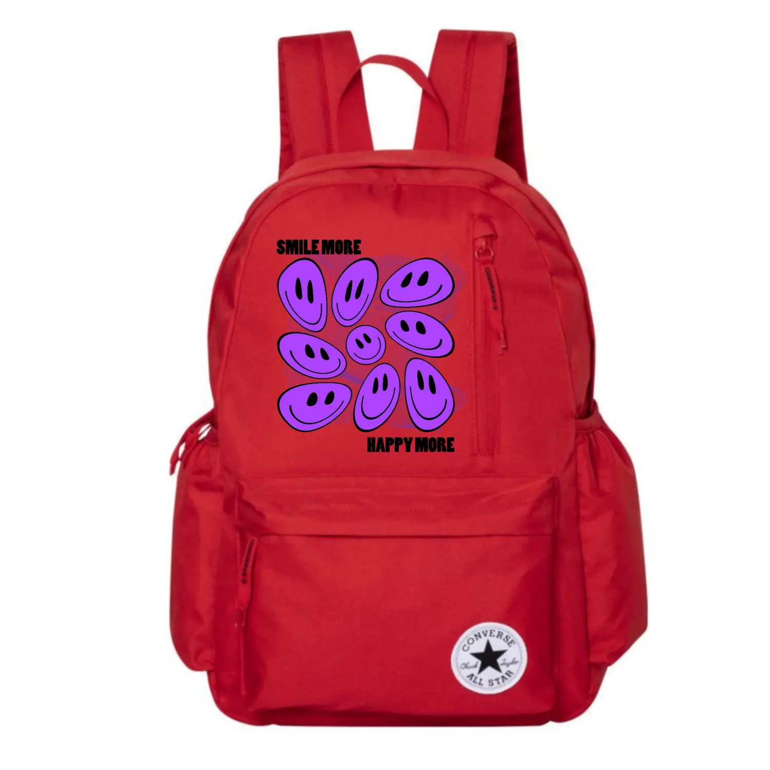 Converse Полиэстеровый рюкзак средний размер унисекс красный, SMILE
Converse Полиэстеровый рюкзак средний размер унисекс красный, SMILE