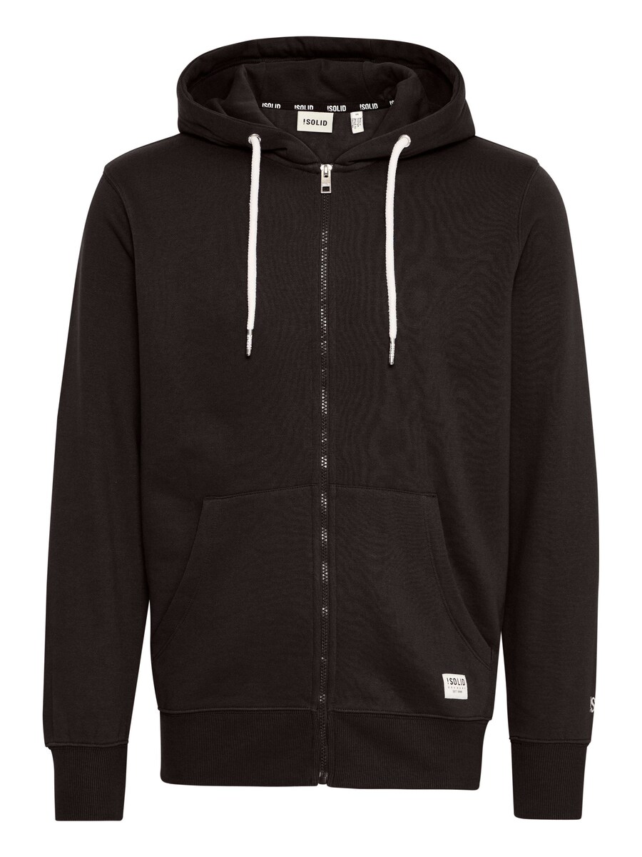 Худи с капюшоном на молнии !Solid CHALI, Black 
Худи с капюшоном на молнии !Solid CHALI, Black