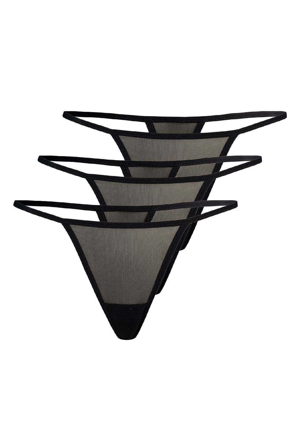 Стринги Teyli 3 шт: Mesh Tanga Paaski, черный
Стринги Teyli 3 шт: Mesh Tanga Paaski, черный
