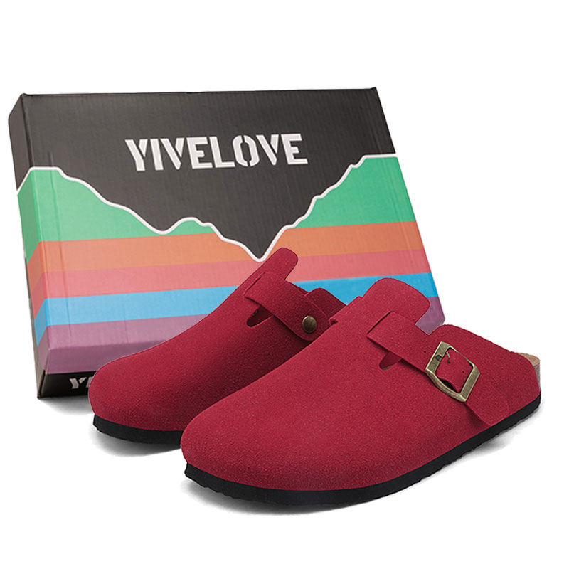 YIVELOVE Устойчивые к истиранию противоскользящие тапочки с закрытым носком унисекс красные, цвет Red
YIVELOVE Устойчивые к истиранию противоскользящие тапочки с закрытым носком унисекс красные, цвет Red