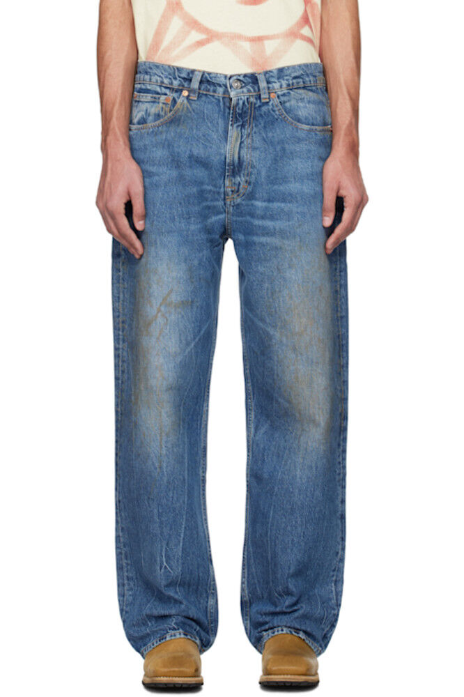 Синие джинсы третьего покроя OUR LEGACY
Синие джинсы третьего покроя OUR LEGACY