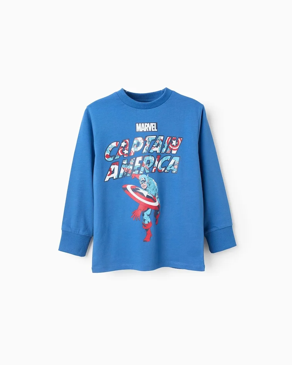 Детская футболка 100% хлопок с принтом Marvel Zippy, синий
Детская футболка 100% хлопок с принтом Marvel Zippy, синий