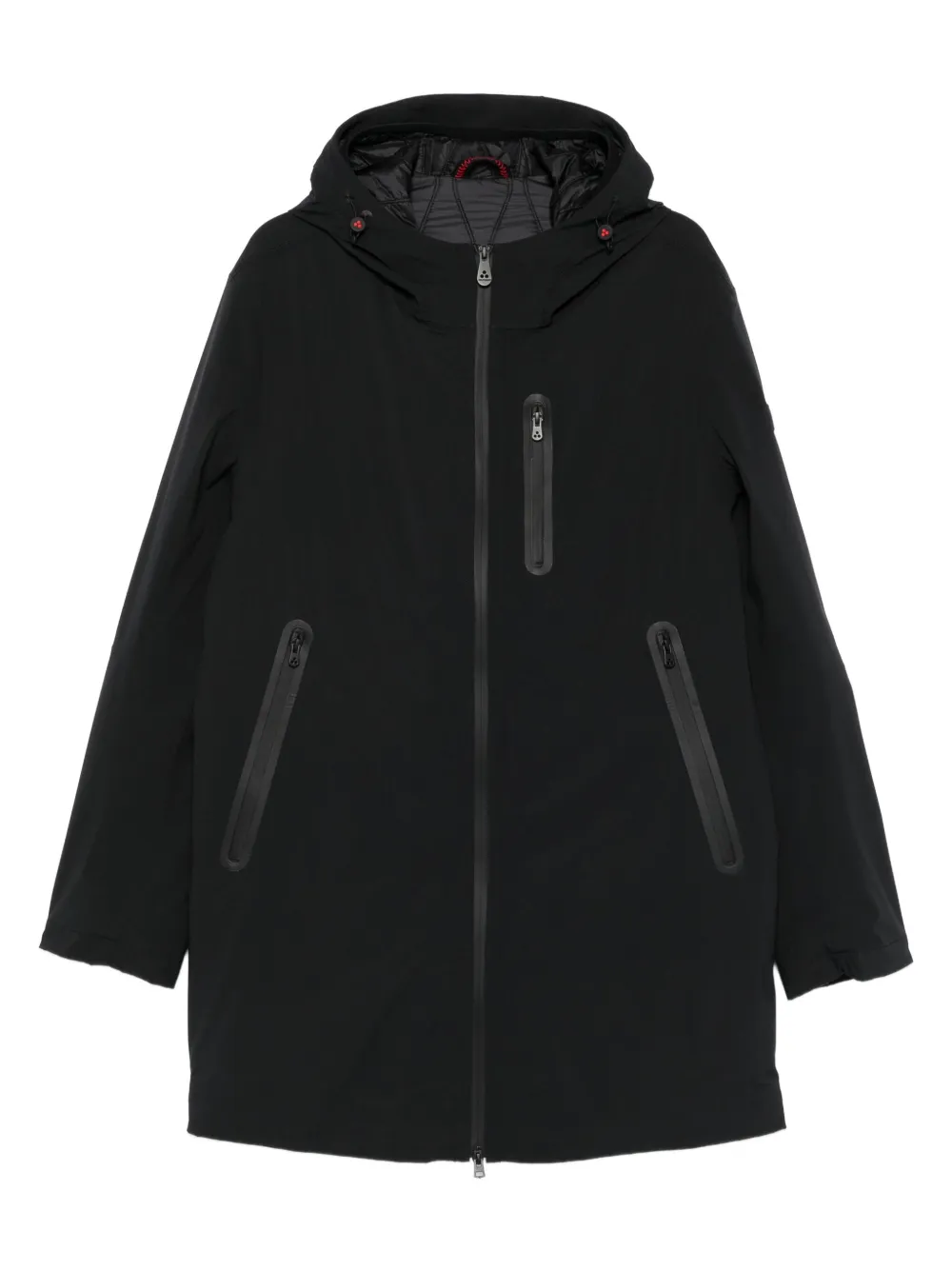 Пуховик на молнии с капюшоном Peuterey, черный
Пуховик на молнии с капюшоном Peuterey, черный