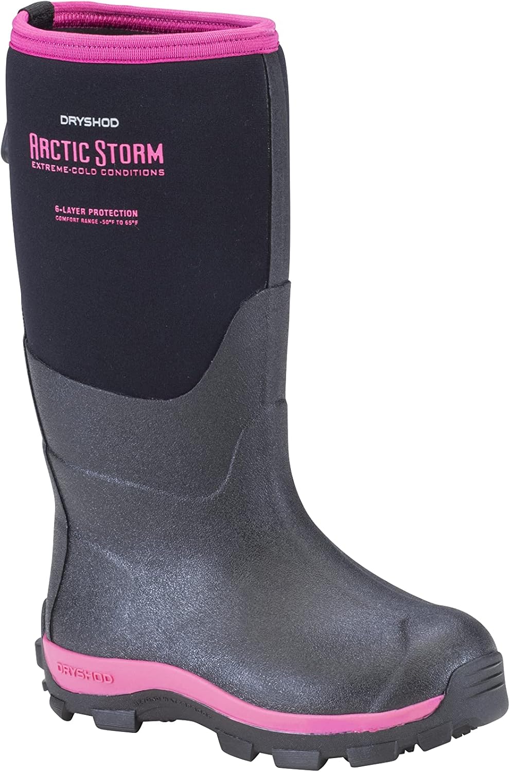 Зимние сапоги Dryshod Arctic Storm для мальчиков, Морозостойкие, Водонепроницаемые, С утеплителем, ARS-KD, черный/розовый
Зимние сапоги Dryshod Arctic Storm для мальчиков, Морозостойкие, Водонепроницаемые, С утеплителем, ARS-KD, черный/розовый