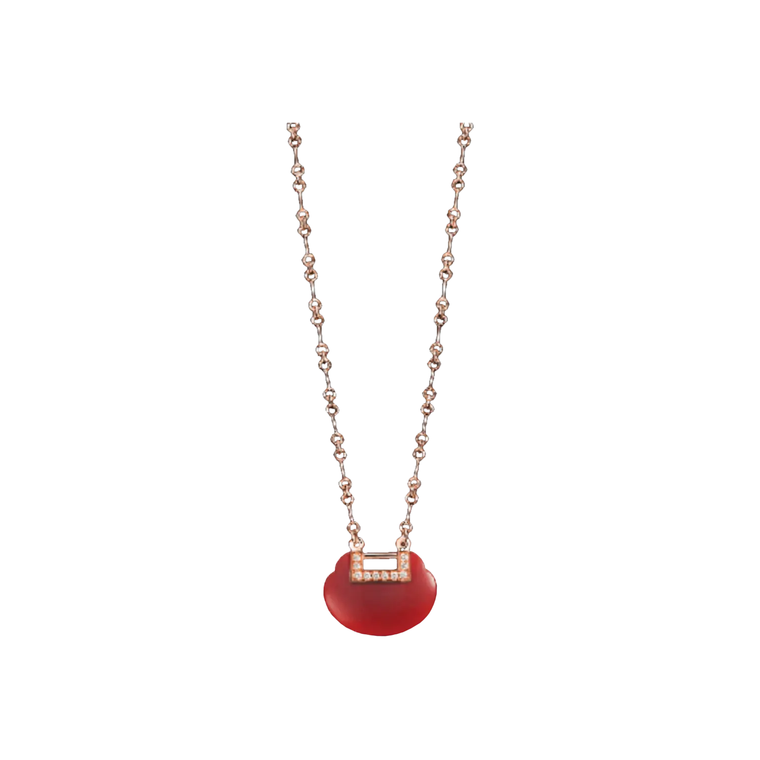 Колье Qeelin Yu yi из розового золота с бриллиантами и агатом
Колье Qeelin Yu yi из розового золота с бриллиантами и агатом