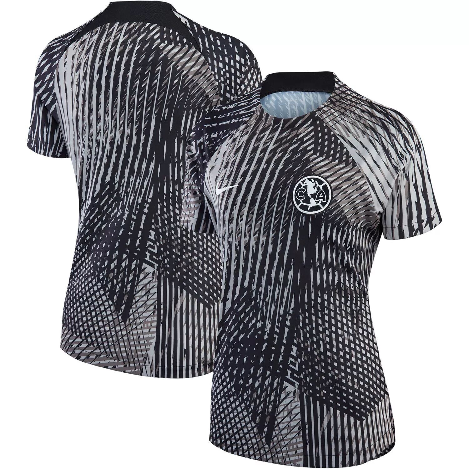 Женская предматчевая футболка с регланами Nike Black Club America 2022/23 Nike
Женская предматчевая футболка с регланами Nike Black Club America 2022/23 Nike