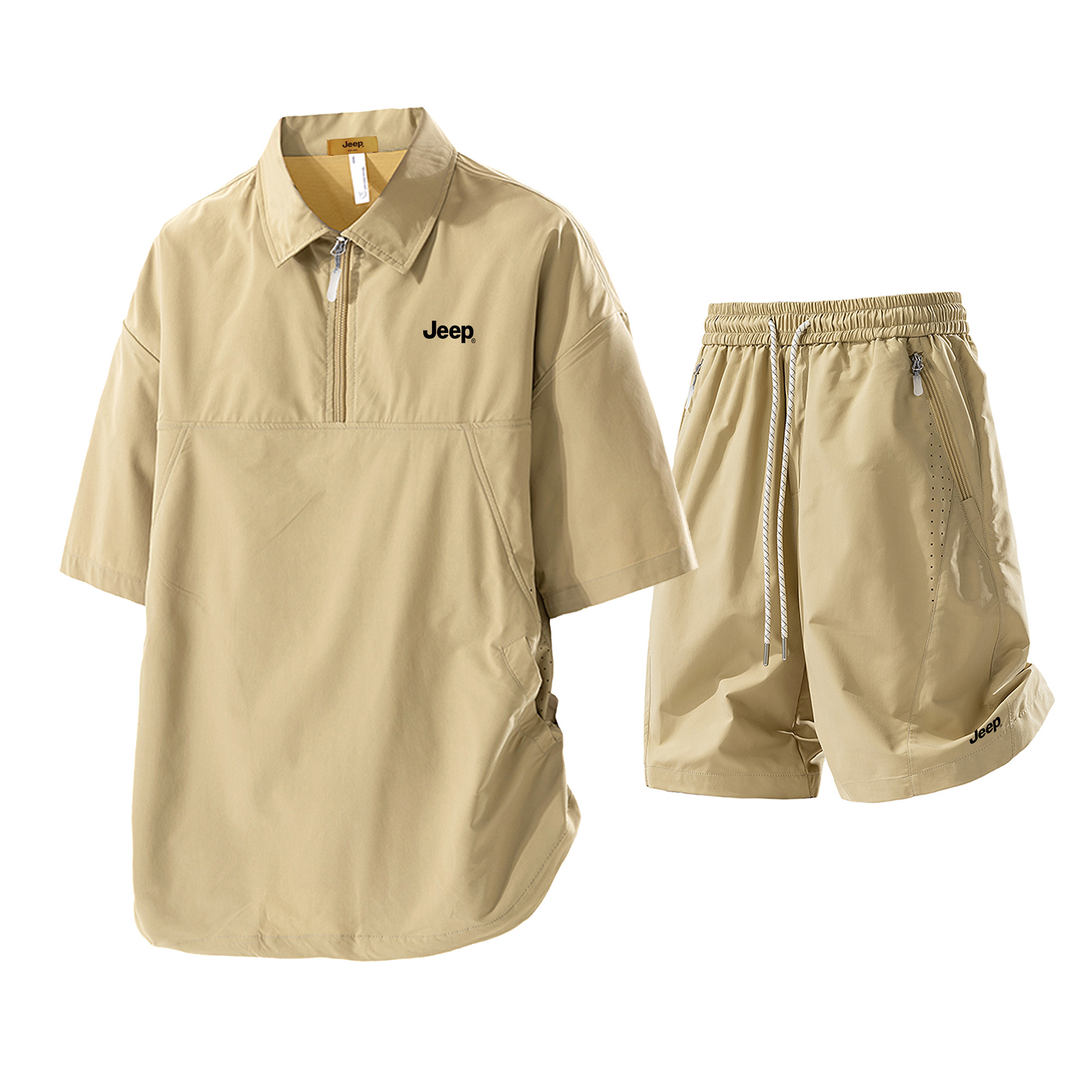 Повседневная спортивная одежда Unisex с лацканом Lapel Moderate Jeep, sand dune желтый
Повседневная спортивная одежда Unisex с лацканом Lapel Moderate Jeep, sand dune желтый