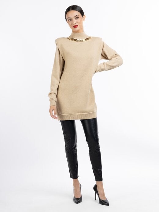 Трикотажное платье Faina, бежевый
Трикотажное платье Faina, бежевый