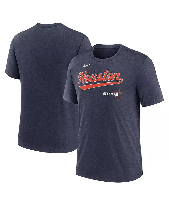 Мужская футболка Houston Astros 2025 City Connect из трикотажа с эффектом хизер в синем цвете Nike
Мужская футболка Houston Astros 2025 City Connect из трикотажа с эффектом хизер в синем цвете Nike
