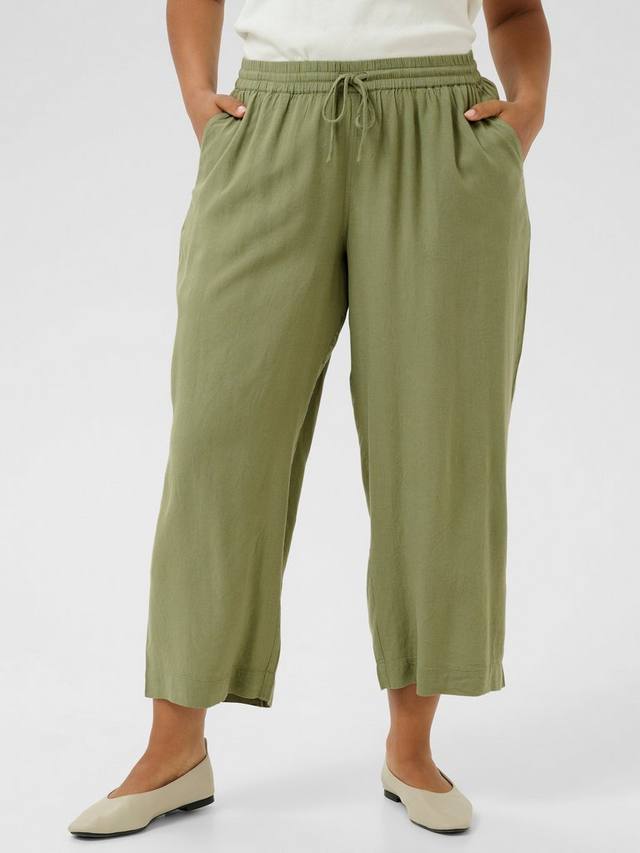 Укороченные широкие брюки mille KAFFE Curve, цвет Oil Green
Укороченные широкие брюки mille KAFFE Curve, цвет Oil Green