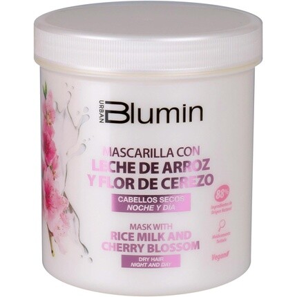 Маска для волос Blumin с рисовым молоком и вишневым цветом 700мл
Маска для волос Blumin с рисовым молоком и вишневым цветом 700мл