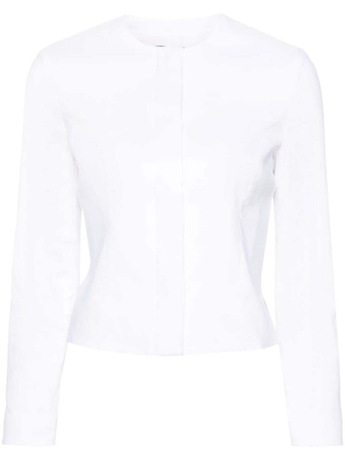 Укороченный жакет с баской Theory, белый
Укороченный жакет с баской Theory, белый